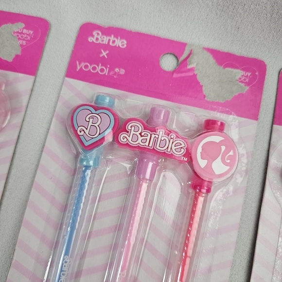 (3) Barbie X Yoobi Gel Pens - Picture 2 of 4